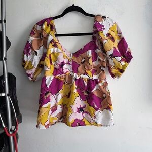 Nine West Babydoll Top